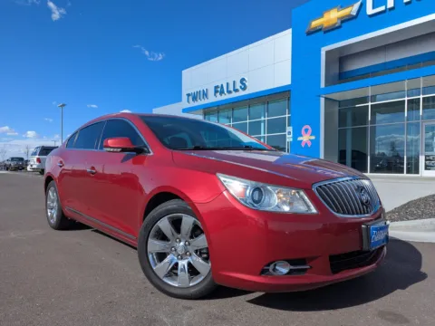 Red 2013 Buick LaCrosse Premium 2 for sale in Twin Falls, ID