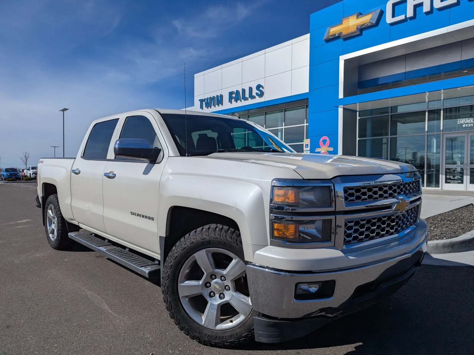 White 2014 Chevrolet Silverado 1500 LT for sale in Twin Falls, ID