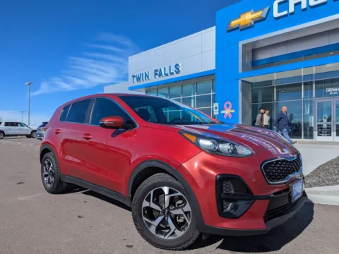 Red 2021 Kia Sportage LX for sale in Twin Falls, ID