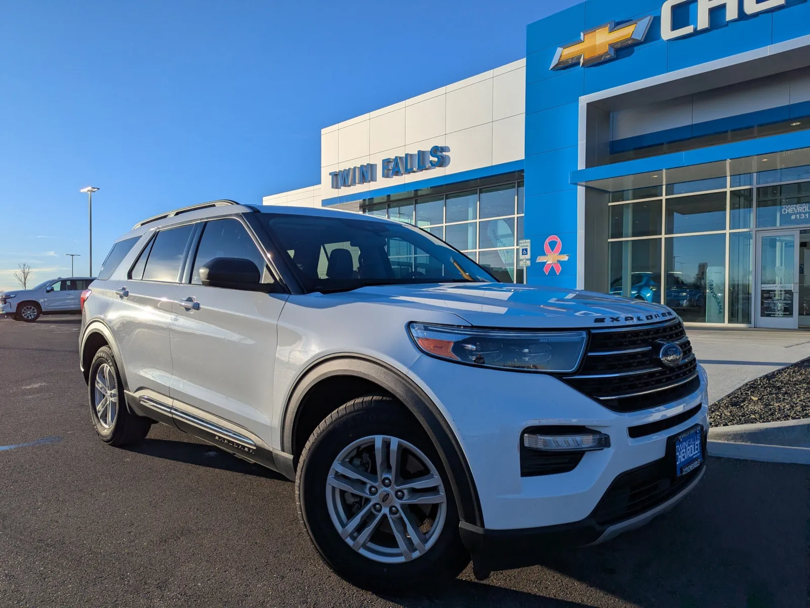 White 2021 Ford Explorer XLT for sale in Twin Falls, ID