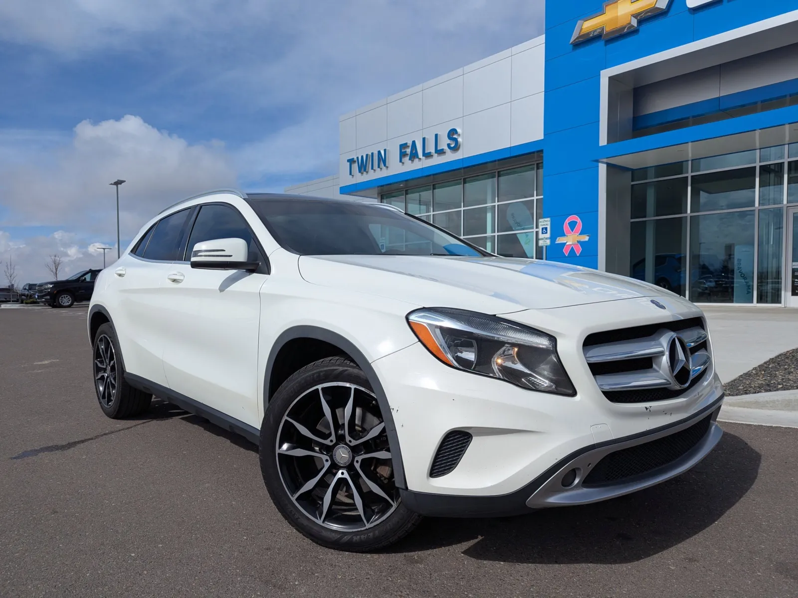 White 2015 Mercedes-Benz GLA-Class GLA 250 for sale in Twin Falls, ID