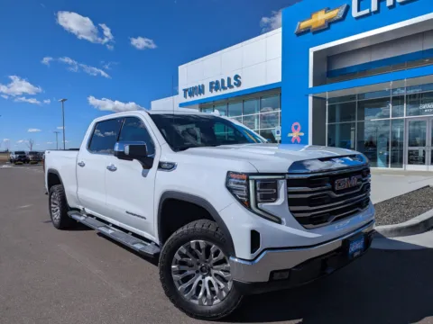 White 2023 GMC Sierra 1500 SLT for sale in Twin Falls, ID