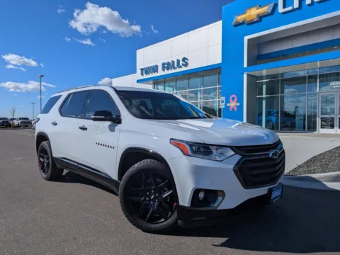 White 2019 Chevrolet Traverse Premier for sale in Twin Falls, ID