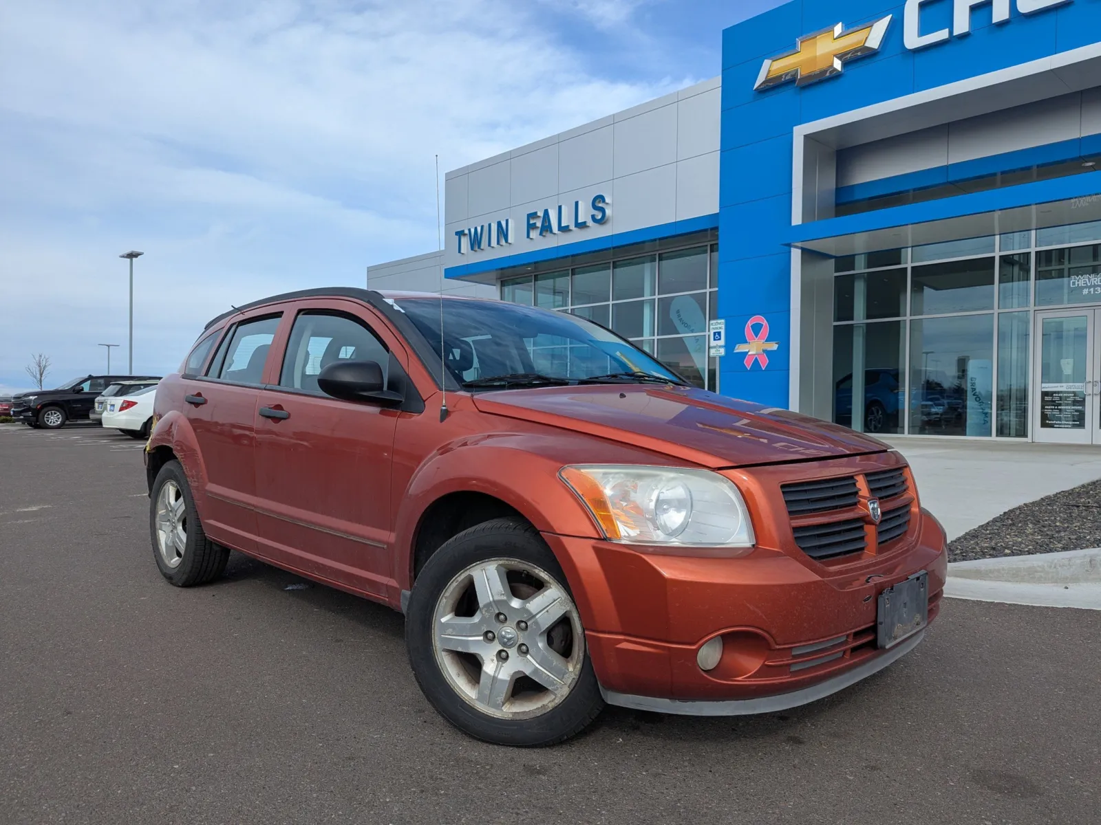 Orange 2007 Dodge Caliber SXT for sale in Twin Falls, ID
