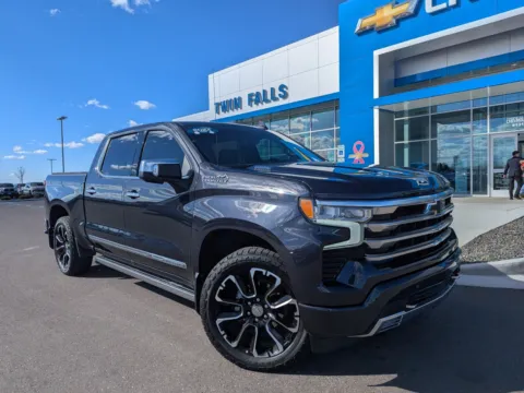 Gray 2024 Chevrolet Silverado 1500 High Country for sale in Twin Falls, ID