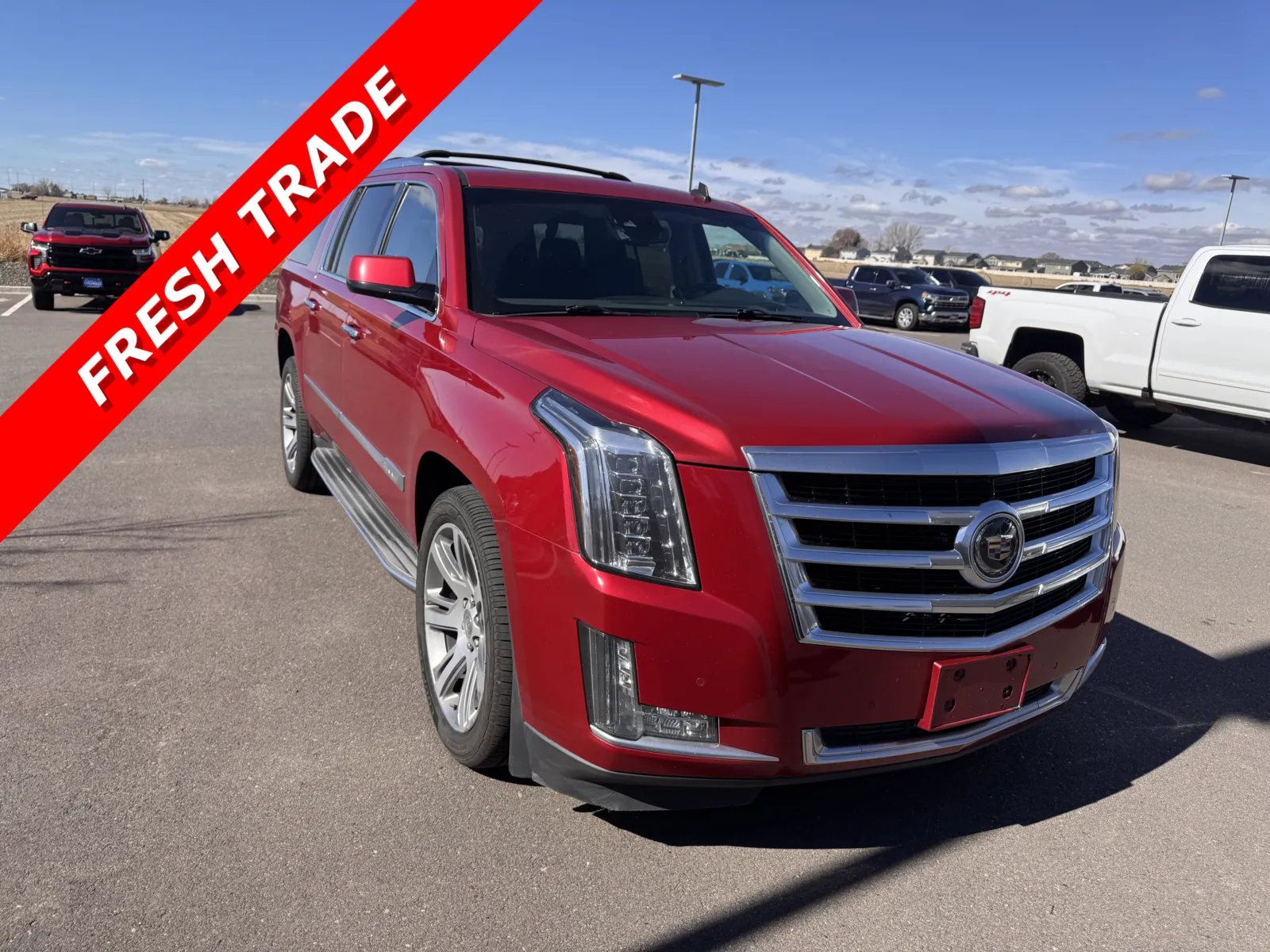 Red 2015 Cadillac Escalade ESV Premium for sale in Twin Falls, ID
