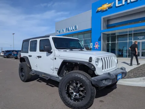 White 2018 Jeep Wrangler Unlimited Sport for sale in Twin Falls, ID