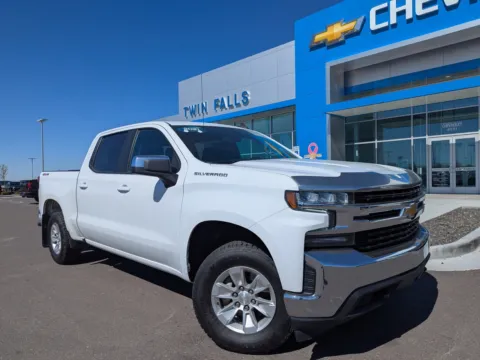 White 2021 Chevrolet Silverado 1500 LT for sale in Twin Falls, ID