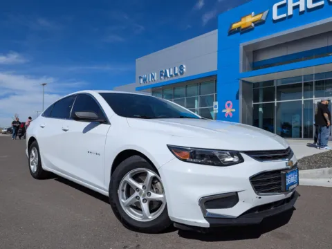 White 2018 Chevrolet Malibu LS for sale in Twin Falls, ID
