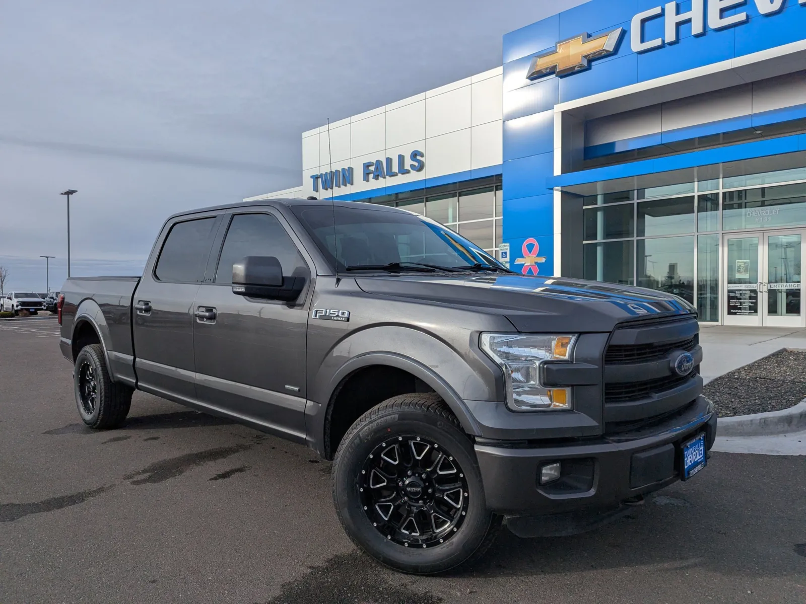 Blue 2015 Ford F-150 Lariat for sale in Twin Falls, ID
