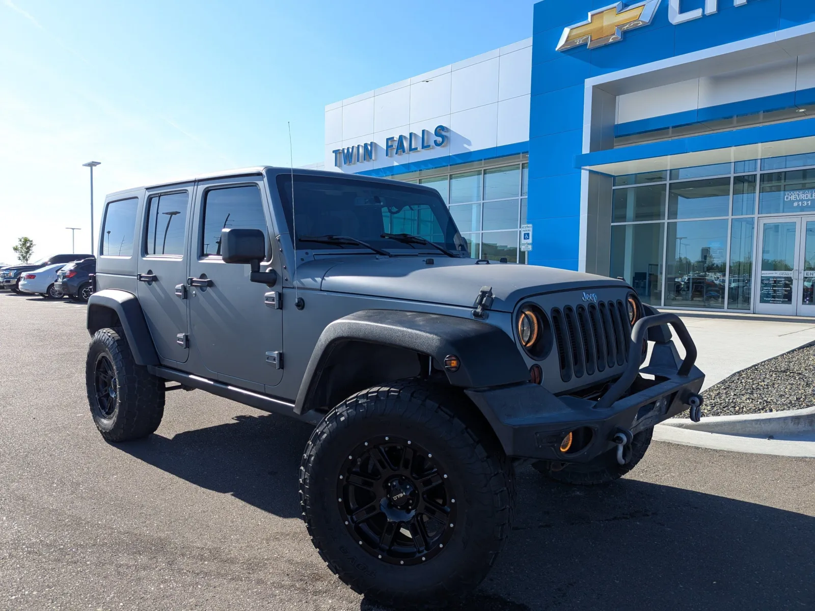 Black 2013 Jeep Wrangler Unlimited Rubicon for sale in Twin Falls, ID
