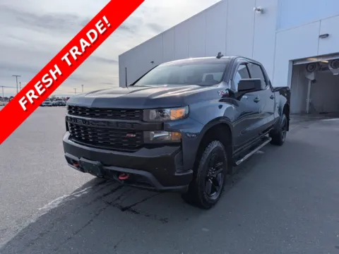 Blue 2021 Chevrolet Silverado 1500 Custom Trail Boss for sale in Twin Falls, ID