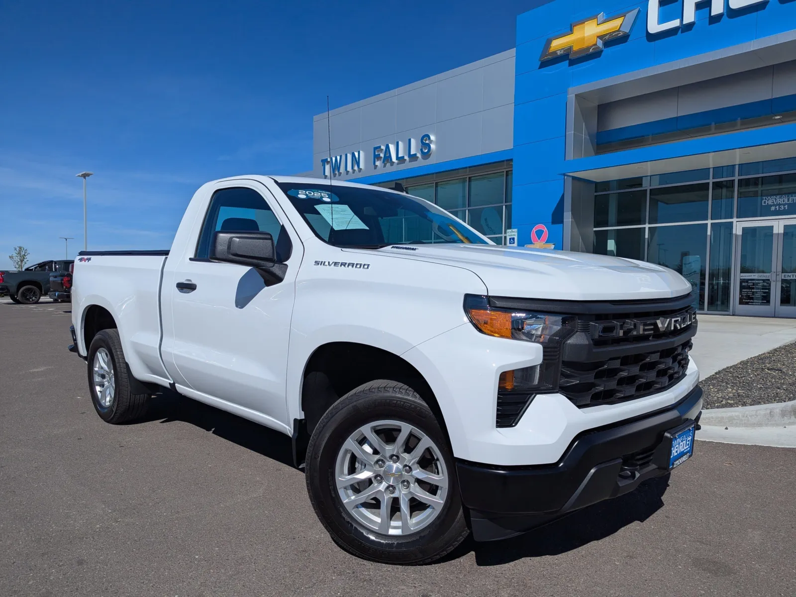White 2025 Chevrolet Silverado 1500 Work Truck for sale in Twin Falls, ID