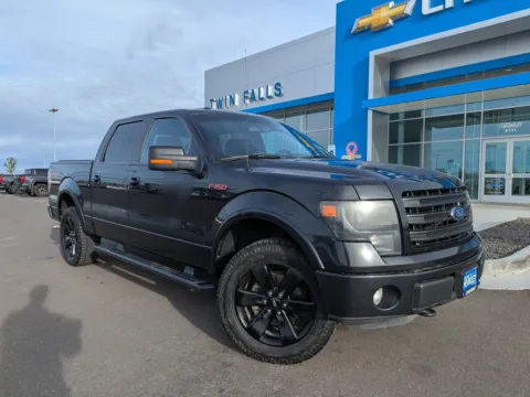 Black 2014 Ford F-150 FX4 for sale in Twin Falls, ID