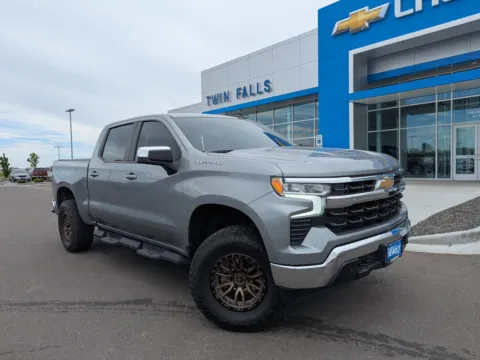 Gray 2024 Chevrolet Silverado 1500 LT for sale in Twin Falls, ID