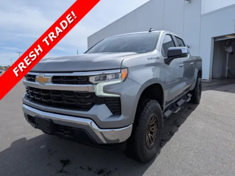 Gray 2024 Chevrolet Silverado 1500 LT for sale in Twin Falls, ID