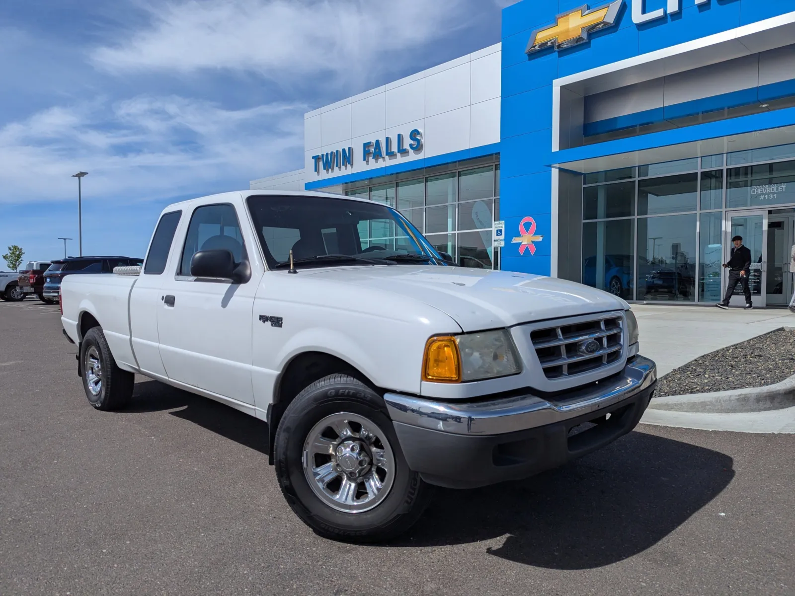White 2002 Ford Ranger XLT for sale in Twin Falls, ID