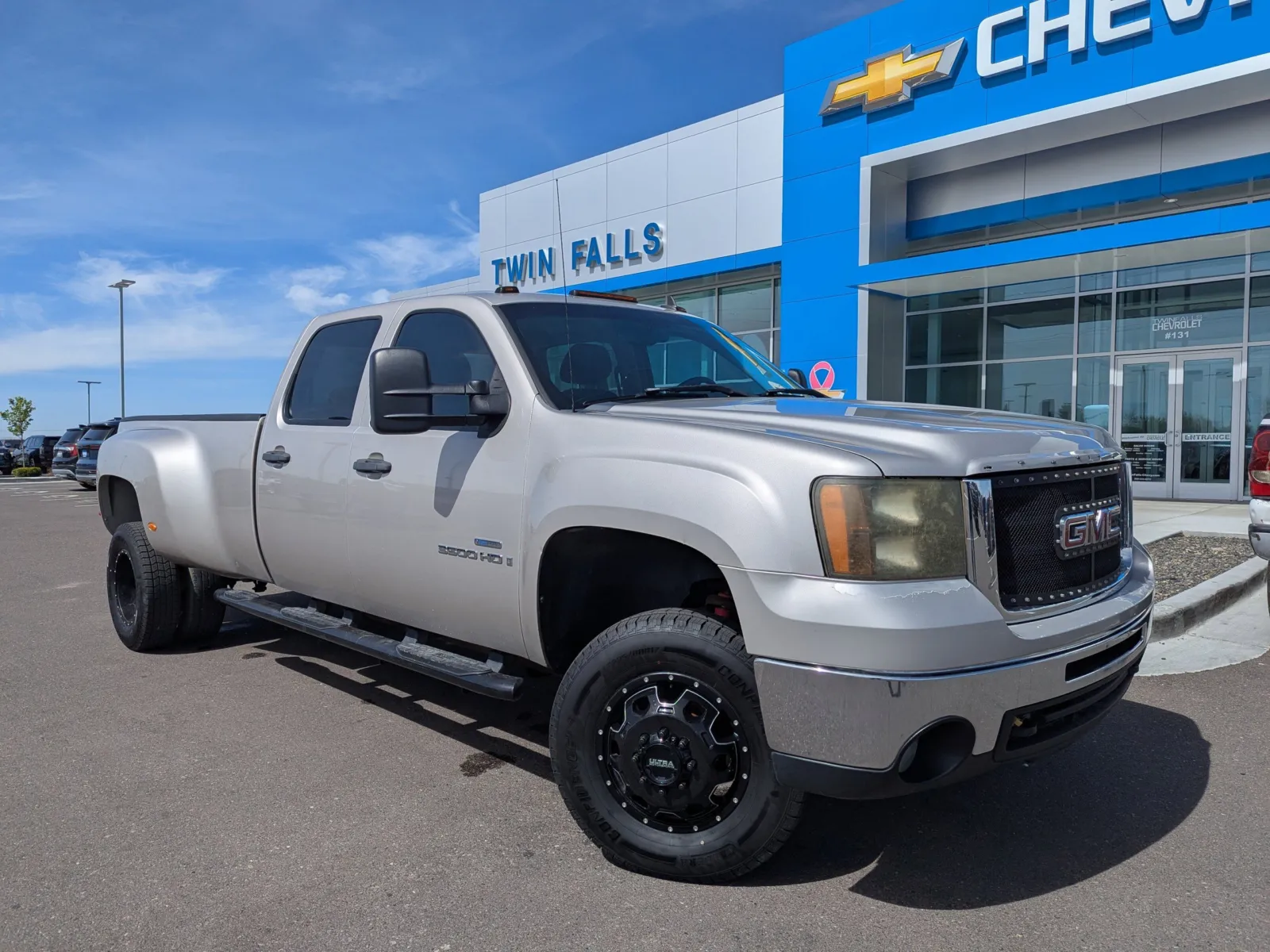 Silver 2008 GMC Sierra 3500HD DRW SLE1 for sale in Twin Falls, ID