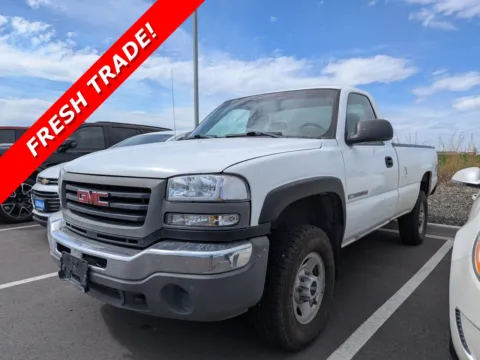 White 2005 GMC Sierra 2500HD Work Truck for sale in Twin Falls, ID