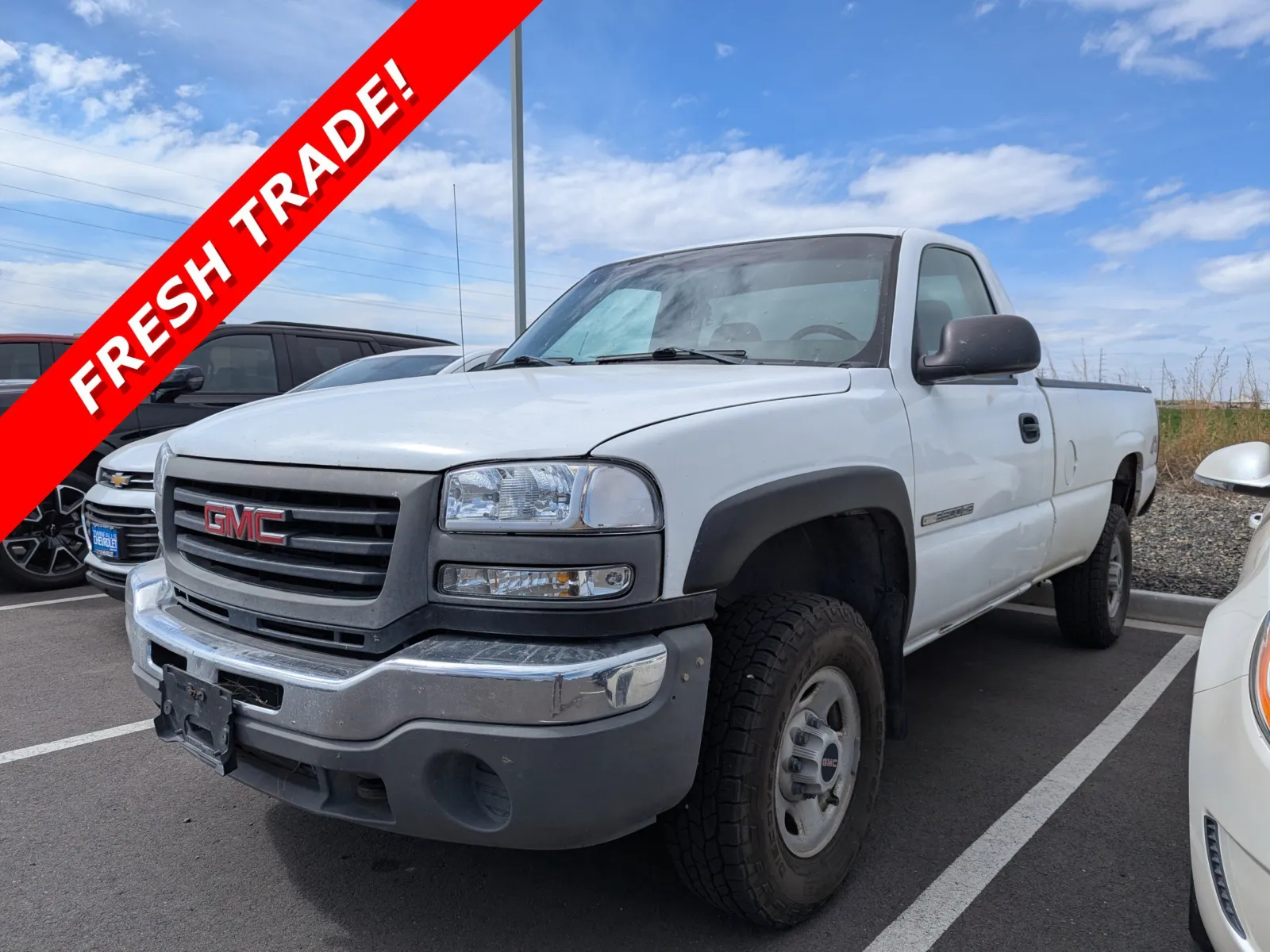 White 2005 GMC Sierra 2500HD Work Truck for sale in Twin Falls, ID