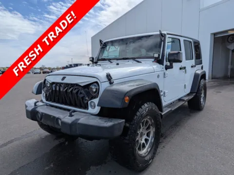 White 2018 Jeep Wrangler JK Unlimited Sport S for sale in Twin Falls, ID