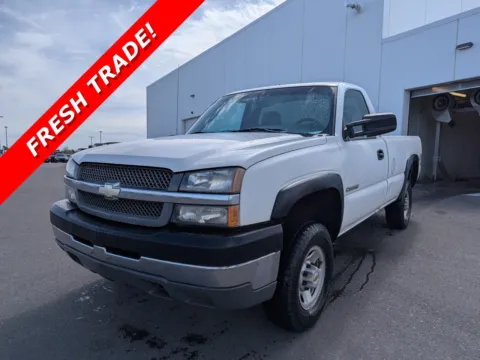 White 2004 Chevrolet Silverado 2500HD Work Truck for sale in Twin Falls, ID
