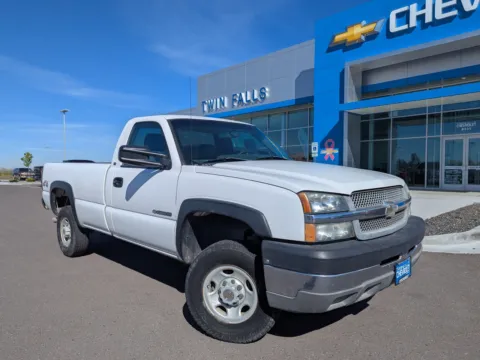 White 2004 Chevrolet Silverado 2500HD Work Truck for sale in Twin Falls, ID