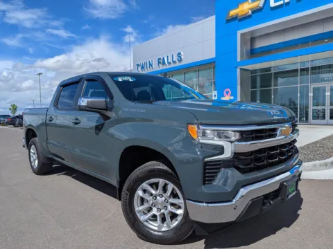 Gray 2025 Chevrolet Silverado 1500 LT for sale in Twin Falls, ID