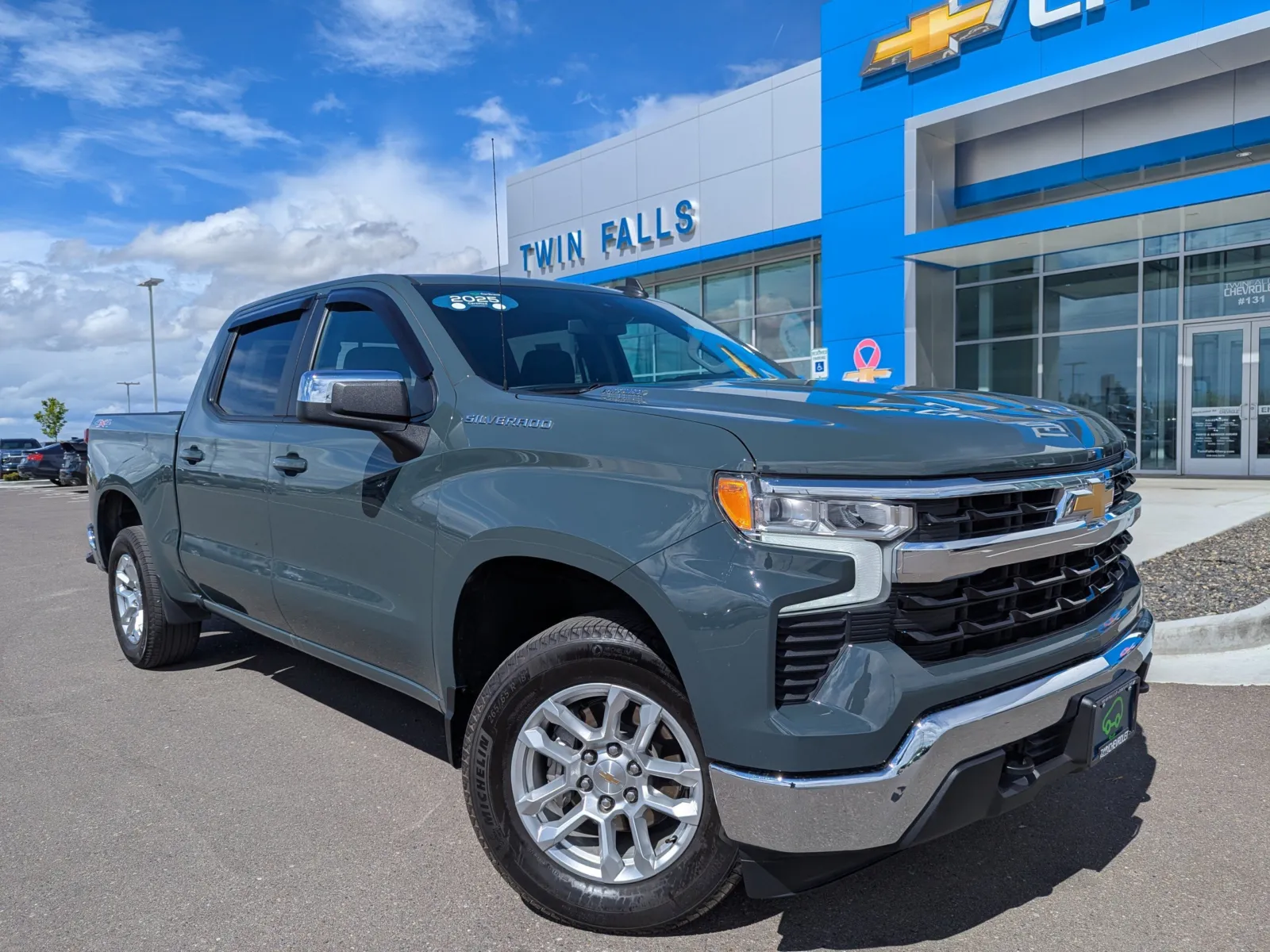 Gray 2025 Chevrolet Silverado 1500 LT for sale in Twin Falls, ID