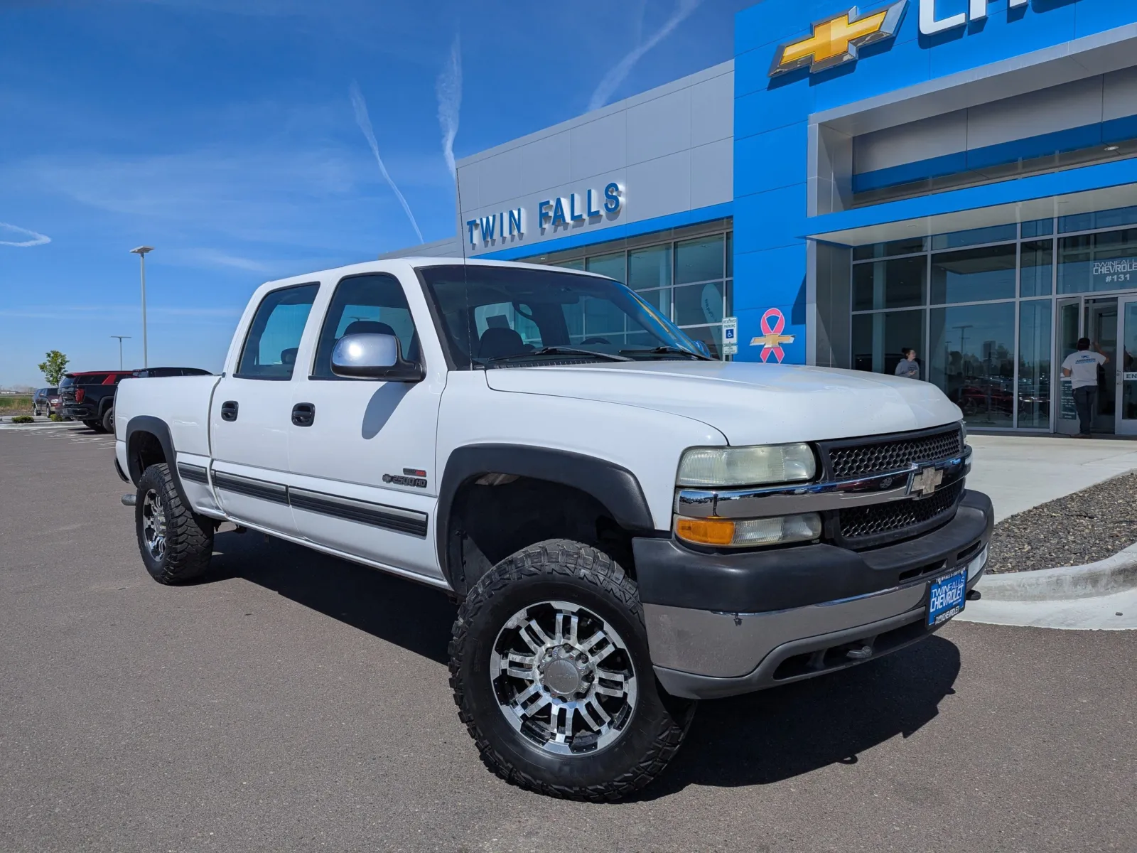 White 2002 Chevrolet Silverado 2500HD LS for sale in Twin Falls, ID