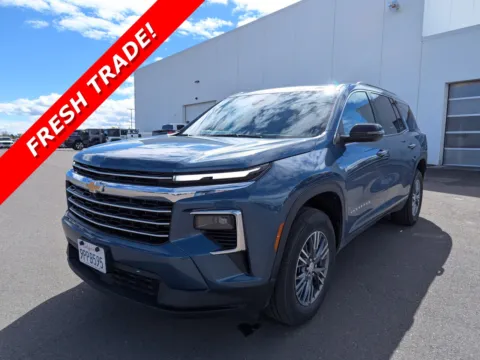 Blue 2025 Chevrolet Traverse AWD LT for sale in Twin Falls, ID