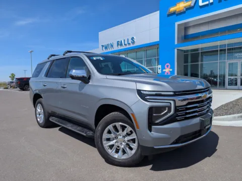 Gray 2025 Chevrolet Tahoe Premier for sale in Twin Falls, ID