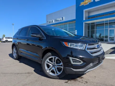 Black 2018 Ford Edge Titanium for sale in Twin Falls, ID