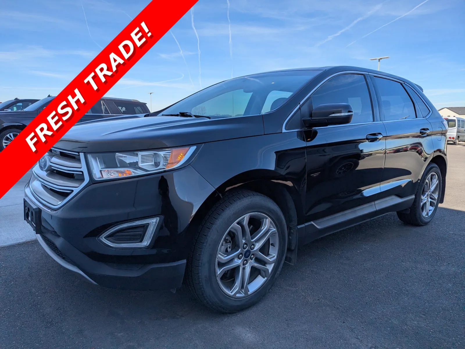 Black 2018 Ford Edge Titanium for sale in Twin Falls, ID