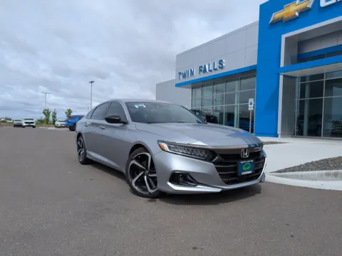 Black 2022 Honda Accord Sedan Sport for sale in Twin Falls, ID