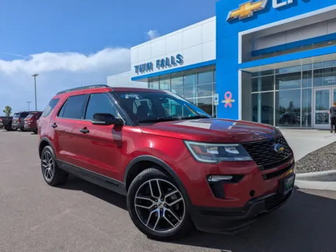 Red 2019 Ford Explorer Sport for sale in Twin Falls, ID