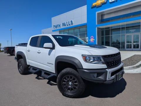 White 2021 Chevrolet Colorado 4WD ZR2 for sale in Twin Falls, ID