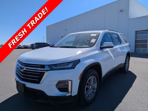White 2023 Chevrolet Traverse LT Leather for sale in Twin Falls, ID