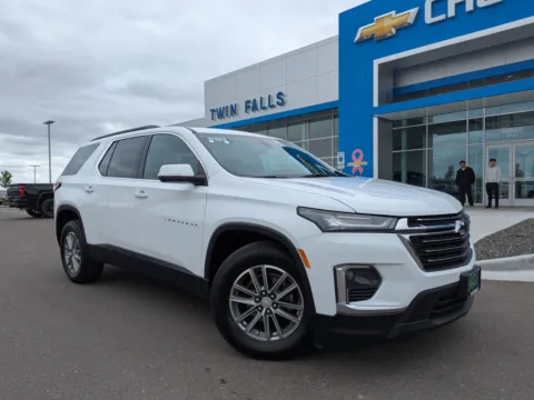 White 2023 Chevrolet Traverse LT Leather for sale in Twin Falls, ID
