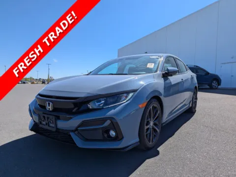 Blue 2021 Honda Civic Hatchback Sport for sale in Twin Falls, ID