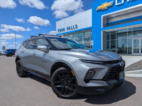 Gray 2023 Chevrolet Blazer RS for sale in Twin Falls, ID