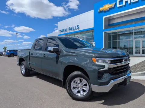 Gray 2026 Chevrolet Silverado 1500 LT for sale in Twin Falls, ID