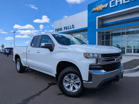 White 2021 Chevrolet Silverado 1500 LT for sale in Twin Falls, ID