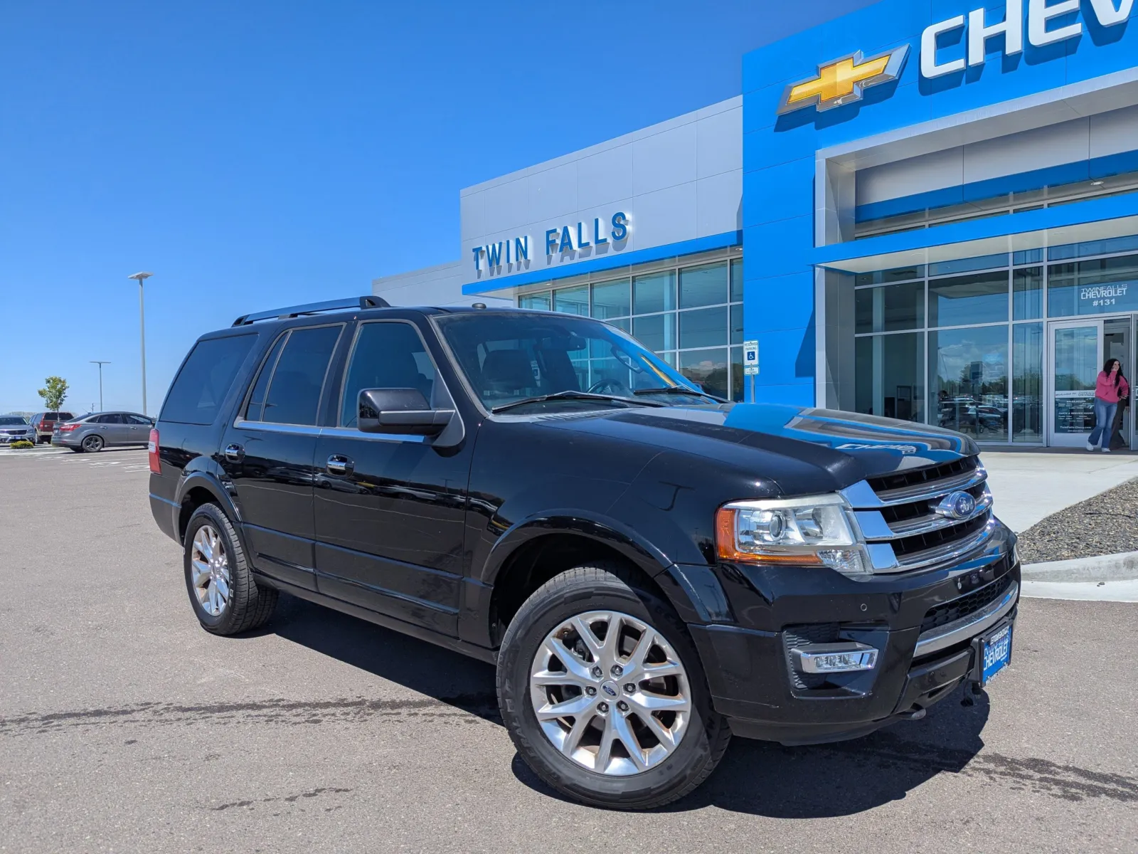 Blue 2017 Ford Expedition Limited for sale in Twin Falls, ID