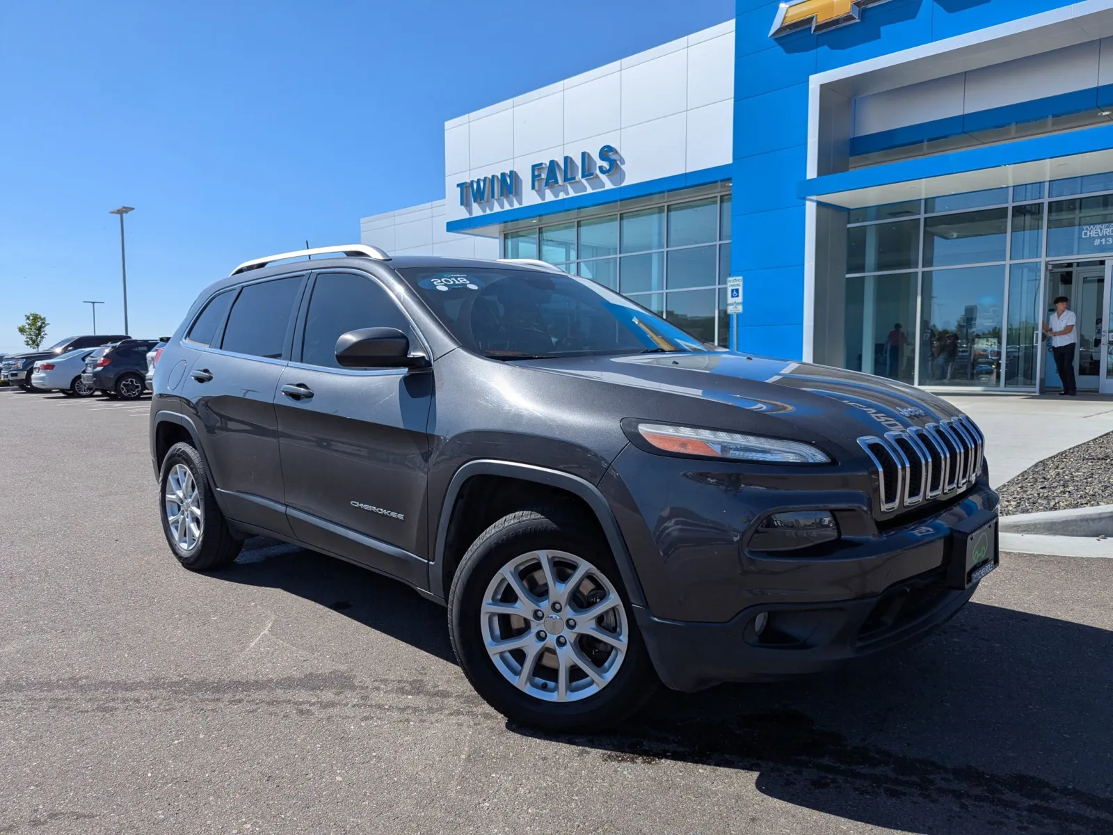 Gray 2017 Jeep Cherokee Latitude for sale in Twin Falls, ID