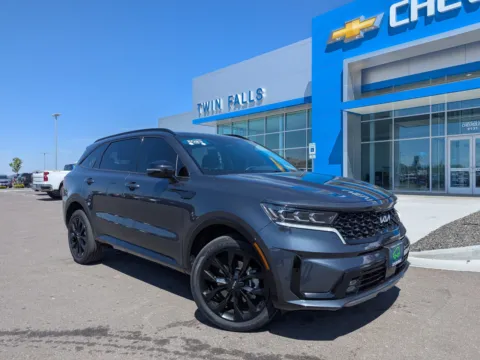 Gray 2023 Kia Sorento SX for sale in Twin Falls, ID