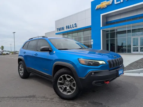 Blue 2020 Jeep Cherokee Trailhawk for sale in Twin Falls, ID