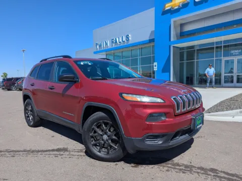 Red 2017 Jeep Cherokee Sport for sale in Twin Falls, ID