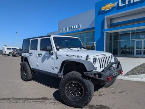 White 2016 Jeep Wrangler Unlimited Rubicon for sale in Twin Falls, ID