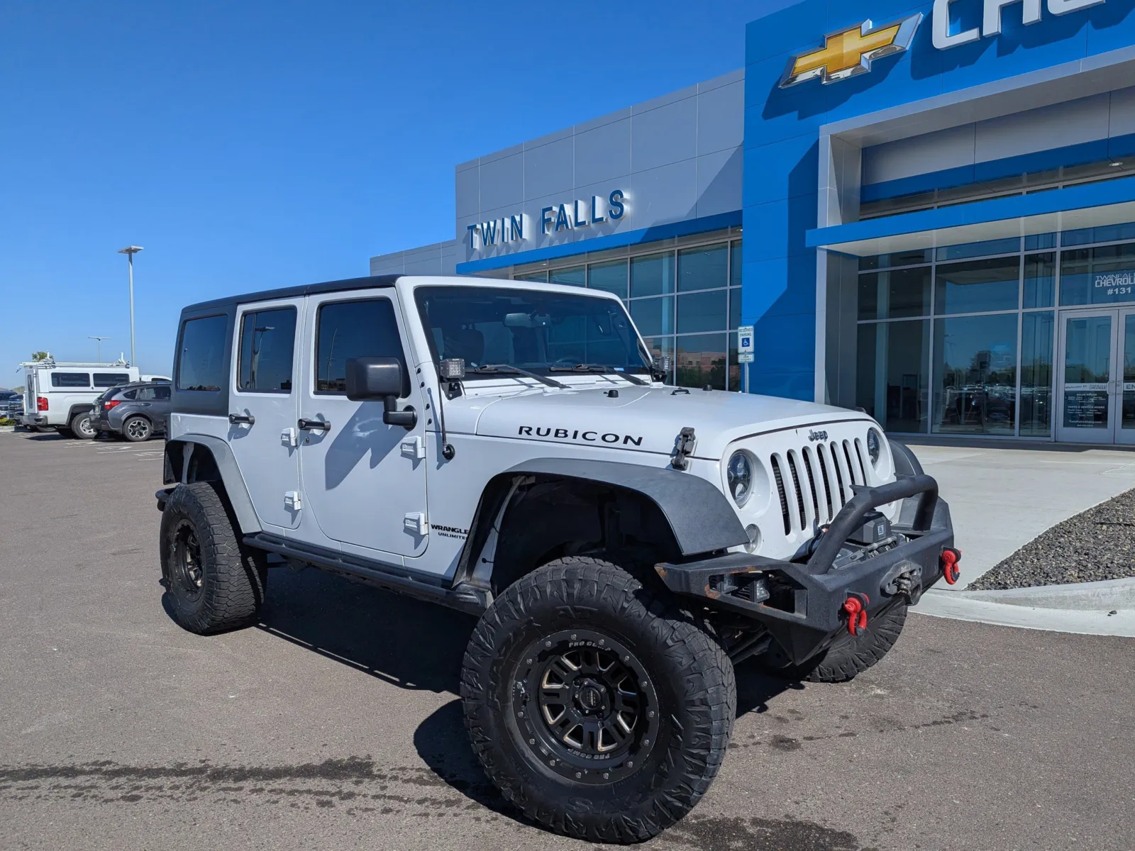 White 2016 Jeep Wrangler Unlimited Rubicon for sale in Twin Falls, ID